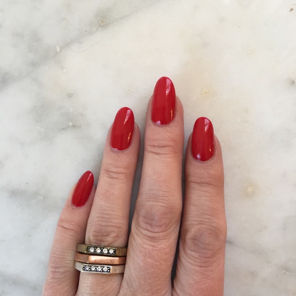 Lia Sophia stackable ring set.